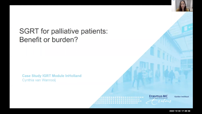 SGRT for palliative patients - Benefit or burden