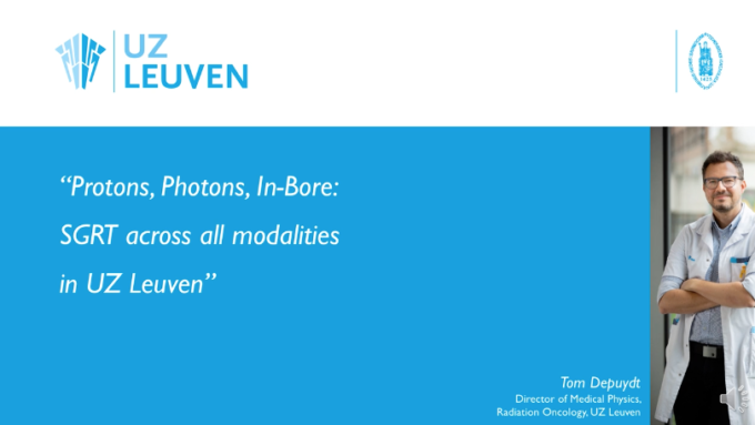 Protons, Photons, InBore; SGRT acoss all modalities in UZ Leuven